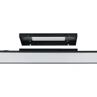 Eglo connect Salobrena-Z LED-taklampe, 120x30 cm, svart