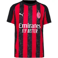 Puma AC Milan 25/26 Home Jersey Youth, Clothing, Red/Black, 9-10Y