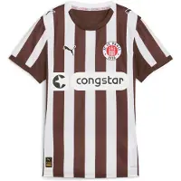 Puma FC St. Pauli 25/26 Home Jersey Women, Sport, Espresso Brown/White, XXL
