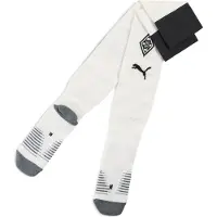Puma Borussia Mönchengladbach 25/26 Socks Men, Clothing, Warm White/Black, 47-49