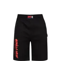 Gorilla wear Augustine Old School Shorts, black/red, small/medium