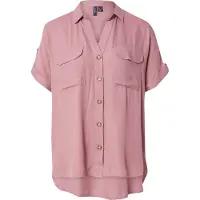Vero Moda Bumpy Kortarmet Skjorte