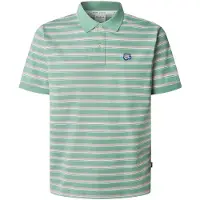 Pepe Jeans for man. PM542306 Tark green polo shirt (S), Casual, Cotton, Short sleeve