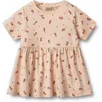 Wheat Kjole - Rib - Anna - Rose Vannblomster - - 74 - Kjole