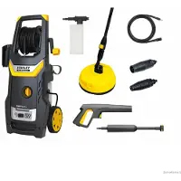Stanley -Høytrykkspyler 2100W 160bar. PATIO CLEANER-sett
