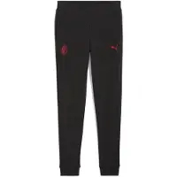 Puma AC Milan FtblEssentials Pants Youth, Clothing, Black/Red, 15-16Y