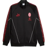 Puma AC Milan KING Anthem Jacket Men, Clothing, Black/Red, M