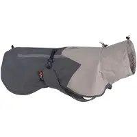 Non-Stop Dogwear Fjord Raincoat 2.0 hundedekken, unisex, grått
