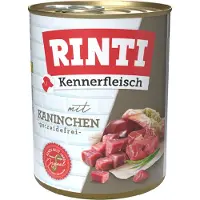 Rinti Økonomipakke Kennerfleisch 24 x 800 g - Kanin