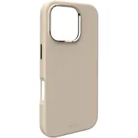 Puro Icon Mag Pro - bakdeksel til mobiltelefon - flytende silikon, mikrofiber - sandshell - for Apple iPhone 16 Pro Max