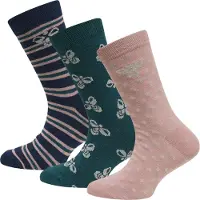 Hummel Sokker - 3-pack - hmlAlfie - Woodrose - - 28/31 - Sokker