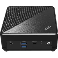 MSI Cubi N ADL S 226BEU - Barebone - mini-PC 1 x N-series N200 / inntil 3.7 GHz - RAM 0 GB - UHD Graphics - Gigabit Ethernet - svart