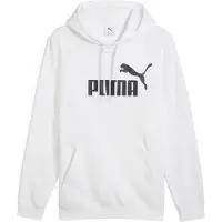Puma Essentials No. 1 Logo Hoodie Men, Clothing, White, 4XL