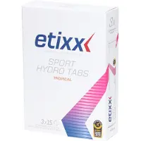 Etixx Sport Hydro 45 Tablets Elektrolytt Brusetabletter Tropisk