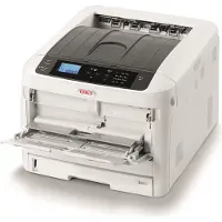OKI C824dn - Skriver - farge - Dupleks - LED - A3 - 1200 x 600 dpi - inntil 26 spm (mono) / inntil 26 spm (farge) - kapasitet: 400 ark - USB 2.0, Gigabit LAN, USB 2.0 vert