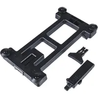 Basil adapterplate MIK ADAPTER PLATE 2.0, låsbar, nøkkel i pakken, for montering på bagasjebrett (NY 2025)