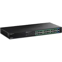 Trendnet TPE-TG262ES - Version v1.0R - switch - EdgeSmart - 26 ports - smart - rack-mountable - TAA Compliant