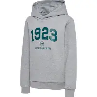 Hummel Hettegenser - hmlNipps - Light Grey Melange - - 4 år (104) - Hettegenser