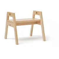 Kids Concept Saga Blonde Natur Sammenleggbar Stol