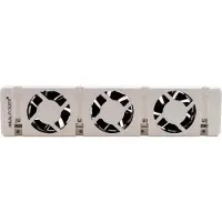 RealPower HL-1, Viftedrevet elektrisk romvarmer, Innendørs, Gulv, Hvit, 100 - 240 V, 50/60 Hz