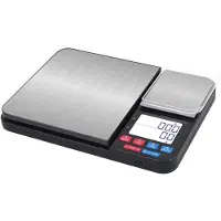 INF Digital kjøkkenvekt med doble veieplater 10 kg/1g og 500g/0,01g