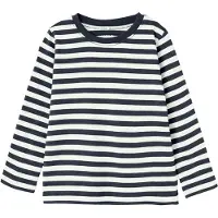Name it Genser - Noos - NmmSalmo - Dark Sapphire/Y/D Stripe - - 6 år (116) - Genser