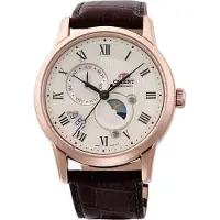 Orient Watch Watches Classic Sun & Moon 43 Mm Klokke