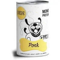 Usorteret Pet Box PEPE MONO PROTEIN Svinekjøtt våtfôr 400g