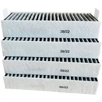 INF Hettefiltre som er kompatible med Bosch HEZ9VRCR0 17004805, 4-pakning