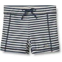Wheat Badebukser - UV40+ - Ulrik - Blue Stripe - - 10 år (140) - Badetøy
