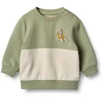 Wheat Sweatshirt Carly Green Tea (92 / 2 år)
