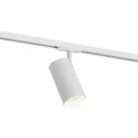 QAZQA Moderne spotlight hvit for 1-fase skinnesystem inkl. LED - Iconic Mark
