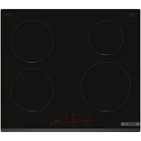 Bosch Serie | 6 PIE631HB1E - Induksjonskomfyrtopp - 4 plater - Nisje - bredde: 56 cm - dybde: 49 cm - uten ramme - svart