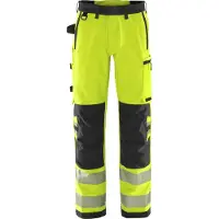 Fristads Green bukse varsel 2645 GSTP Varselgul/svart D88