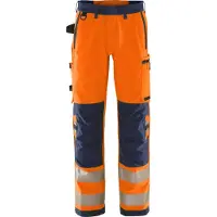 Fristads Green bukse varsel 2645 GSTP Varseloransje/marineblå D100