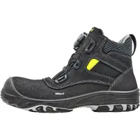 Sievi Roller High+ S3, Hankjønn, Safety boots, Svart, Grå, EUE, EN ISO 20345: S3 SRC, Polyuretan (PU)