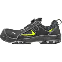 Sievi 43-52156-113-08M-44, Hankjønn, Safety shoes, Svart, EUE, Polyuretan (PU), Termoplastisk polyuretan (TPU), Lær