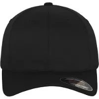 Brandit Flexfit Wooly Combed Caps svart