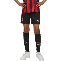 Puma AC Milan 25/26 Shorts Youth, Clothing, Black/Red, 15-16Y