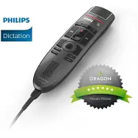 Philips SpeechMike Premium Touch SMP3700 - Høyttalermikrofon - USB - mørkegrå perlemetallisk