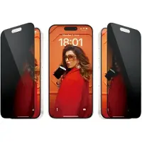 PanzerGlass | Ultra-Wide Fit - Skjermbeskyttelse for mobiltelefon - Privacy Edition | Apple iPhone 15 Pro
