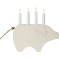 Star Trading Lysestake Gry høyde 28 cm