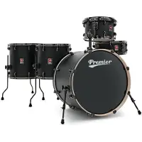 Premier Artist 22" 5 stk. tung rockeskallpakke Matte Black