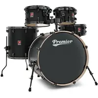 Premier Artist 22" 5 stk. moderne rockeskallpakke Matte Black