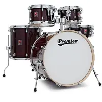 Premier Artist 22" 5 stk. moderne rockeskallpakke Cherry Red
