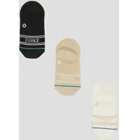 Stance Basic 3 Pack No Show Socks mønster