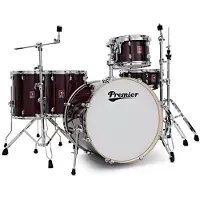 Premier Artist 22" Heavy Rock trommesett med 5 deler Cherry Red