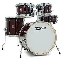 Premier Artist 20" 5pc Fusion Shell Pack Cherry Red