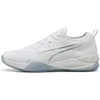 Puma Eliminate NITRO 4 Handball Shoes Unisex, Shoes, White/Silver, 41