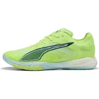 Puma Accelerate NITRO SQD 4 Handball Shoes Unisex, Shoes, Fizzy Light/Green Terrain/White, 48